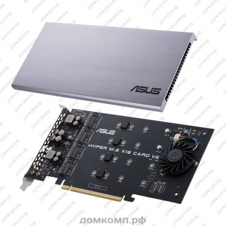 Адаптер SSD ASUS HYPER M.2 CARD V2 недорого. домкомп.рф